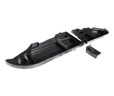 Tablette sous tableau de bord VW Combi pour organiser la cabine