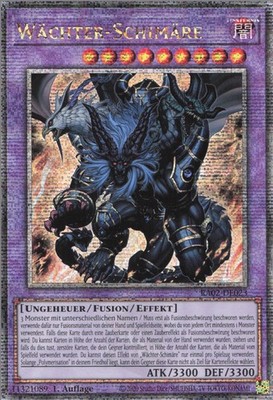 Wächter-Schimäre (V.5) RA02-DE023 Quarter Century Secret Rare Deutsch Neu 1st
