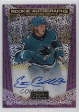 2024-25 O-Pee-Chee Platinum Rookie Violet Pixels 51/65 Ethan Cardwell Auto 13og