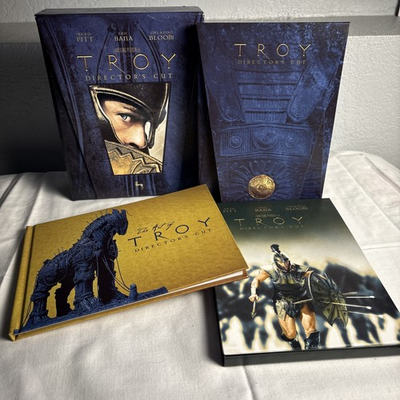 #ad Troy Director’s Cut Ultimate Collector#x27;s Box Set 2 Disc DVD Limited Edition $22.50