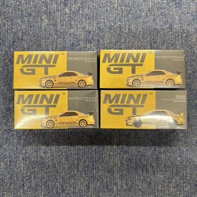 Mini Gt Skyline Gt-R R34R32 Top Secret Minicar