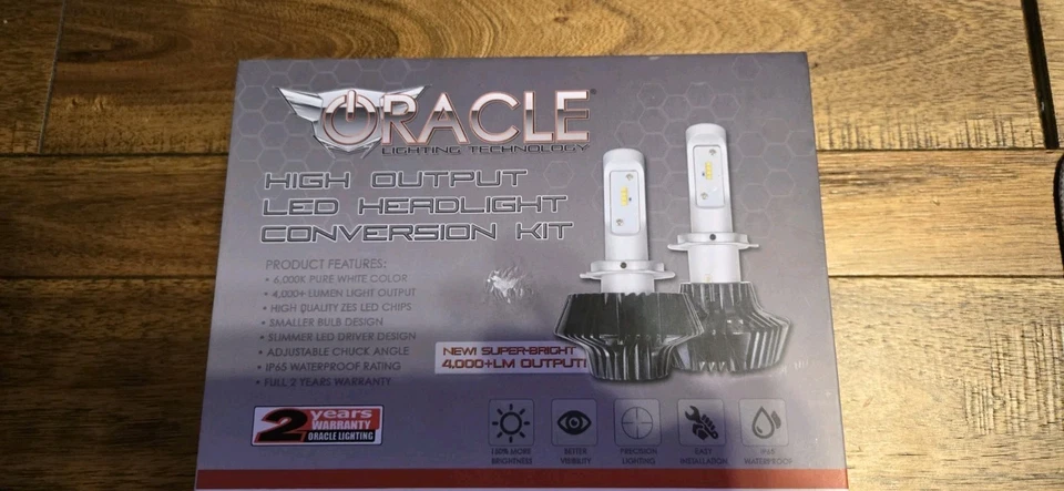 Oracle H11 4000+ Lumen Non Projector High Output LED Headlight Conversion Kit - Image 2 of 4