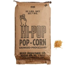Large Butterfly Popcorn Kernels 50 lb Bulk Size Popping Corn [1-Day Shipping]