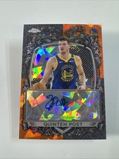 2026 Topps Chrome Sapphire Edition Auto 22/25 Quinten Post #SS-QP Warriors