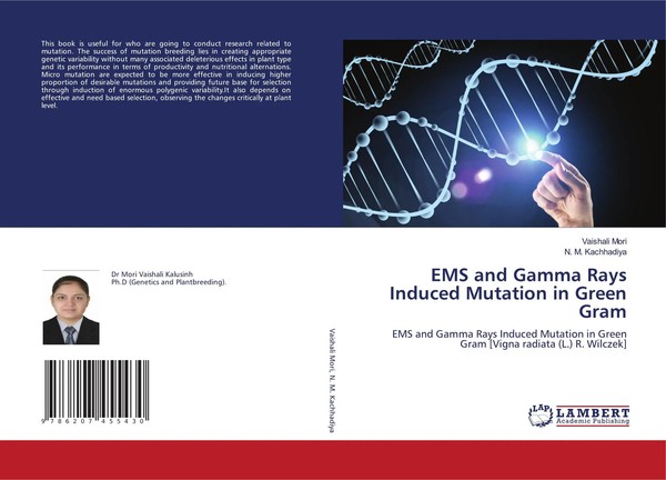 Vaishali Mori (U. A.) | EMS And Gamma Rays Induced Mutation In Green Gram | Buch-image