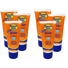 Banana Boat Sport Ultra SPF 30 Sunscreen Lotion, Travel Size 3oz - 6 Pack