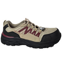 Skechers Women's Fannter Comp Toe EH Safety Work Shoes Boots Beige Size 9