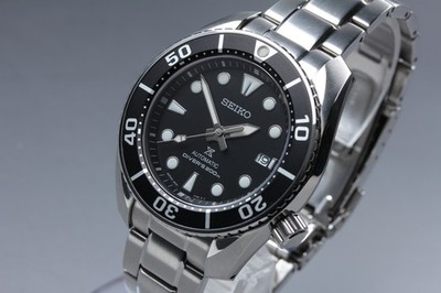 [w/Box, Paper] SEIKO Prospex Diver Scuba SUMO SBDC083 Black Automatic Date Watch