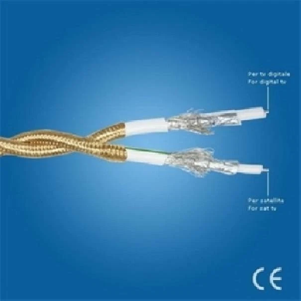 GAMBARELLI CAVO TRECCIA TV COLORE MARRONE 20301