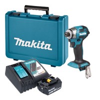 "Makita DTD 173 RG1E Akku Schlagschrauber 18 V 180 Nm 1/4\" Brushless + LadegeräT"