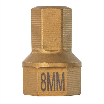 Mayhew 16138 Mayhew 8 MM Metric Hex Dual Drive Bit, 7/16'' Drive