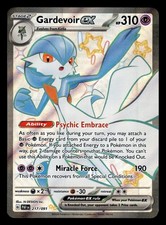 GARDEVOIR EX 217/091 SHINY ULTRA RARE PALDEAN FATES POKEMON HOLO NM on eBay