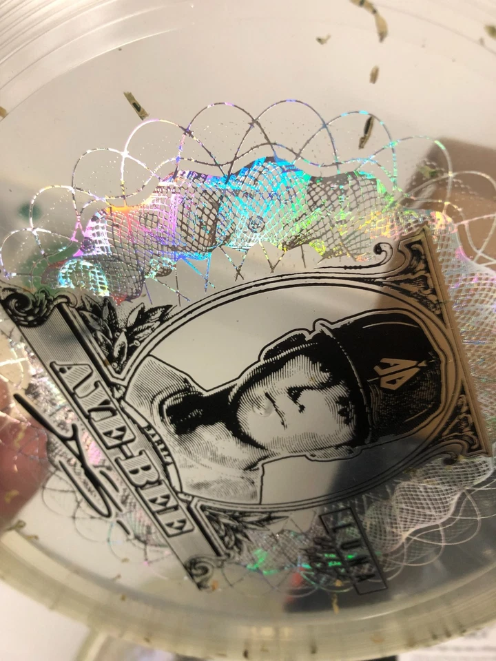 DINERO TRITURADO con LÁMINA DE DINERO - 2 Discos Discraft Luna Battlepk ¡RARO! 1/500  Foto 4 de 4