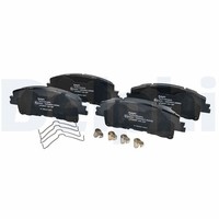 Delphi Bremsbelagsatz, Scheibenbremse LP3907 FüR Mazda