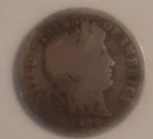 1909 O Barber Dime 90% Silver ***Tougher Date*** 100+ Years Old