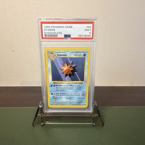 Starmie (Shadowless) graded PSA 9 for sale on eBay