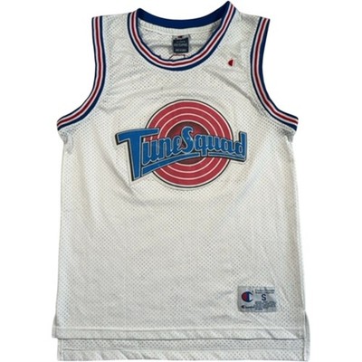 Champion Tune Squad Space Jam Trikot Herren S Jordan #23 weiß Vintage 90s Shirt