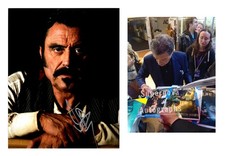 Ian Mcshane Signed Autograph Deadwood 8x10 Photo with Exact Photo Proof