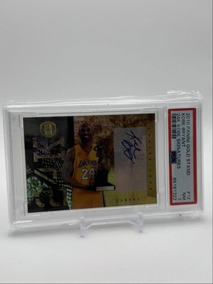 2010-11 Panini Gold Standard 24K Kobe Bryant Auto PSA 7 Los