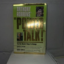 Power Talk! Six Master Steps to Change by Anthony Robbins (1994) 2 Cassettes 