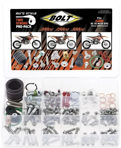 Kit de herrajes Bolt 200 a 300cc Pro Pack para KTM 250 SX 76-23 Foto 2 de 4