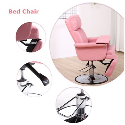 Pink Facial Beauty Salon Chair Massage Table Tattoo Therapy