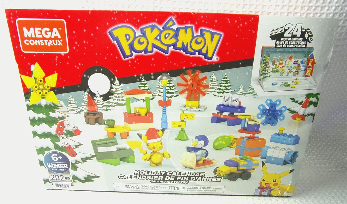 Mega Construx Pokemon Holiday Advent Calendar 24 Days of