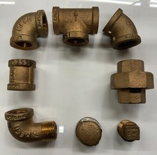 1/2" Assorted Brass Pipe Fittings