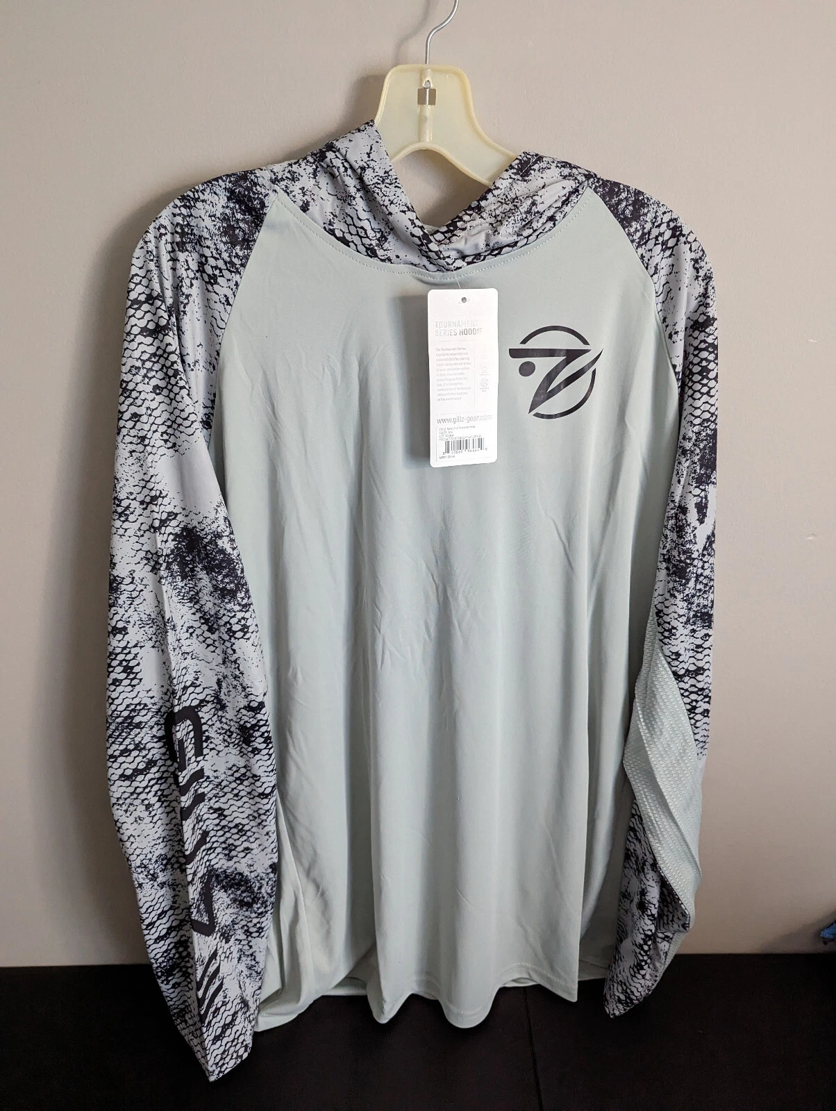 Gillz Tournament Series LS UV Fishing Pullover Hoodie 2XL Gray Men's NWT
Opens in a new window or ta
