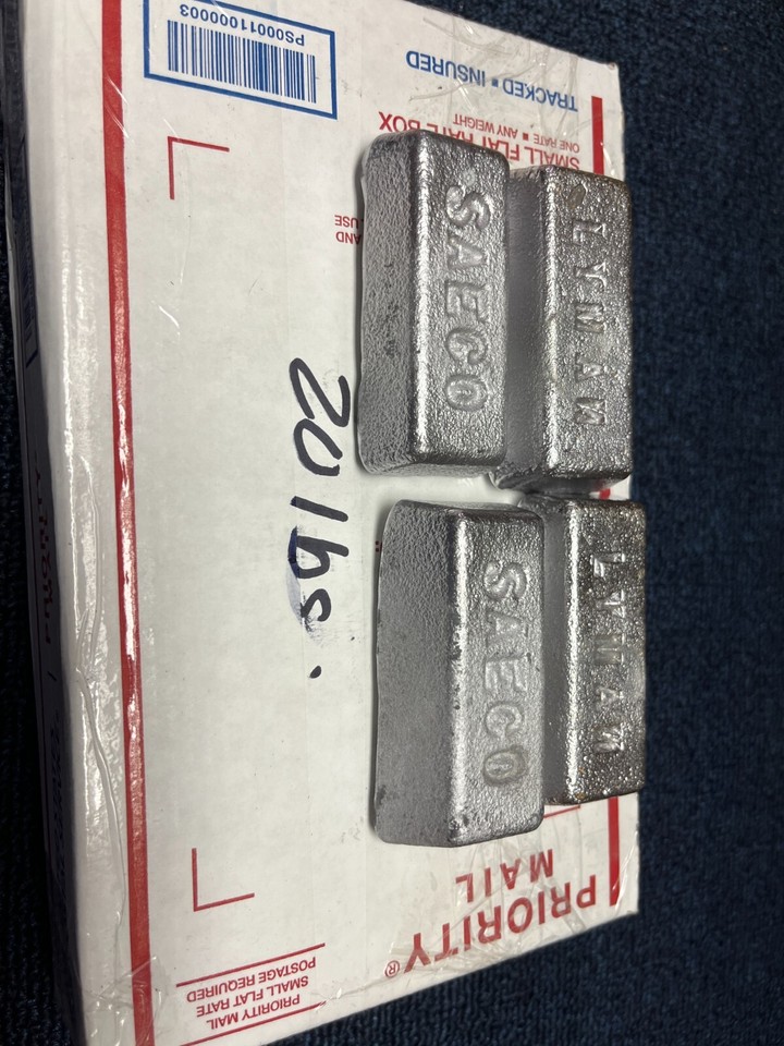 20LBS Clean Fluxed Soft Lead 1lb Ingots Sinkers Bullets w/ linotype eBay