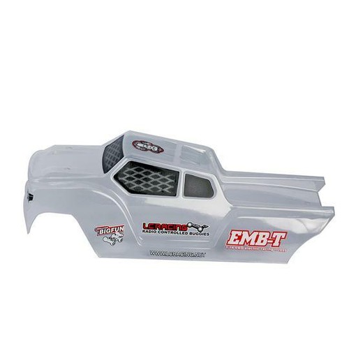 LC RACING 1:14 EMB motor sin escobillas todoterreno 4x4 coche de radiocontrol camión ARTR 1/14 TRANSPARENTE - Imagen 8 de 9
