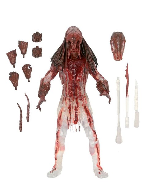 Prey Actionfigur Ultimate Feral Bear Blood Predator 18 Cm Neca-image