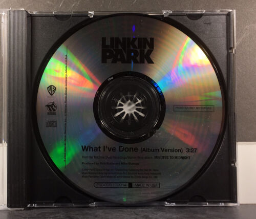 Linkin Park What I've Done (Album Version) 1 Track U.S. Promo CD 2007 - Picture 2 of 2