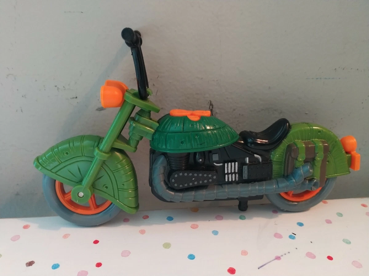 Teenage Mutant Ninja Turtles Vintage TMNT Turtle Cycle Motorcycle pre owned