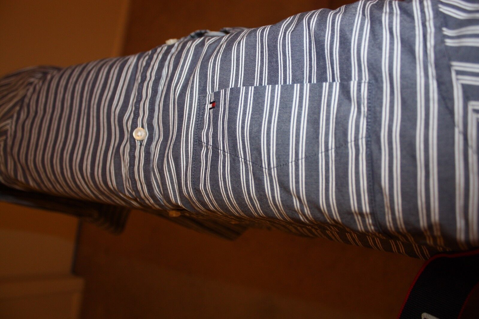 Tommy Hilfiger Men's Polo Shirt Gray Color Size L… - image 8