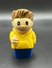 Mega Bloks Little People Boy With Yellow Hood...