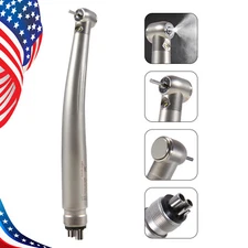 KAV Style Dental Fiber Optic LED E-generator high speed handpiece 4 HOLES