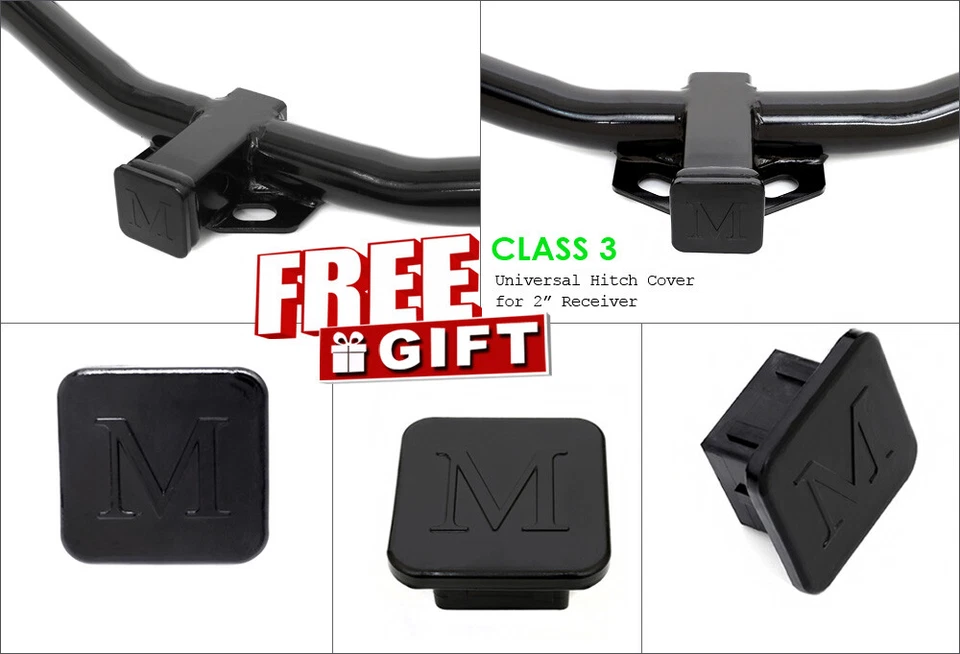 Tubo receptor de enganche de remolque clase 3 - 2" para Dodge/Chrysler Ram 1500 Foto 4 de 4