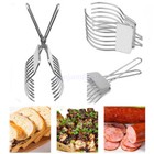 <!--F#f_0-->2025 Brand New Stainless Steel Roast Beef Cutting Tongs Meat Bread Slicing Tong<!--F/-->