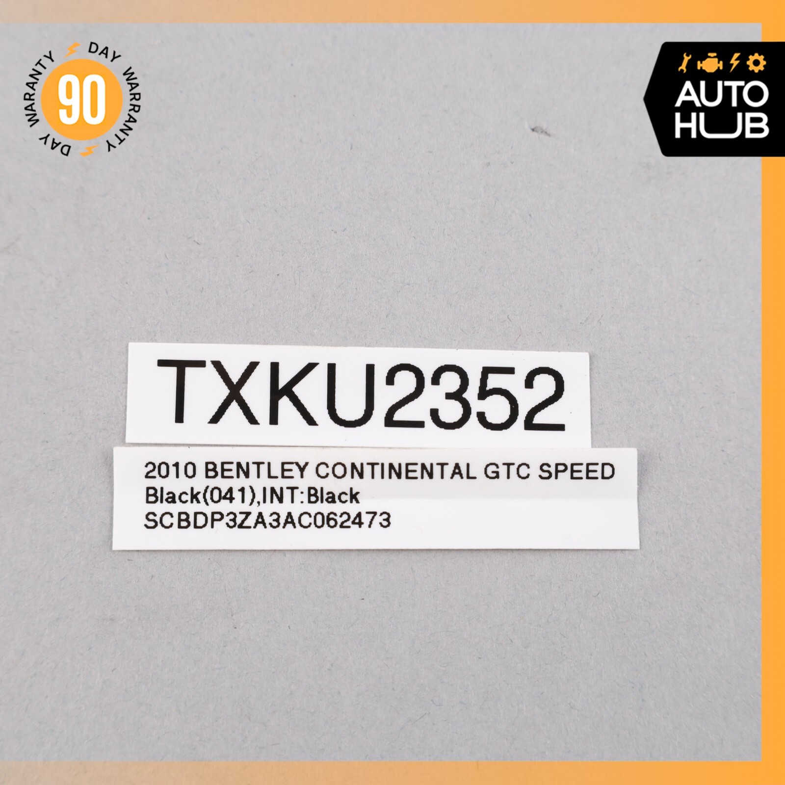 07-12 Bentley Continental GTC Speed GT 6.0L W12 Oil Cooling Line Set OEM 83k