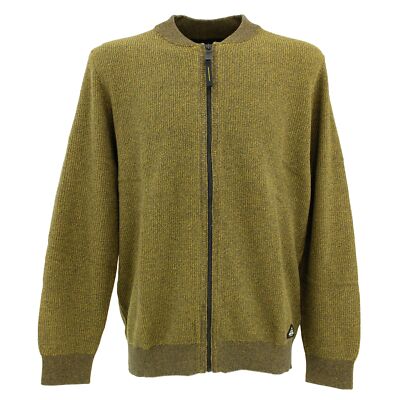 Casamoda Senffarbene Winterjacke CASAMODA Herren Strickjacke