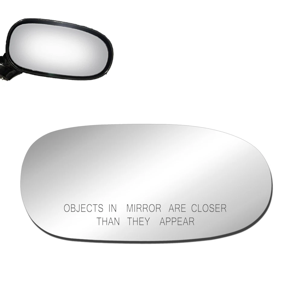 Mirror Glass Replacement For 1997-2001 Chevrolet Corvette Passenger Right Side - Image 3 of 4