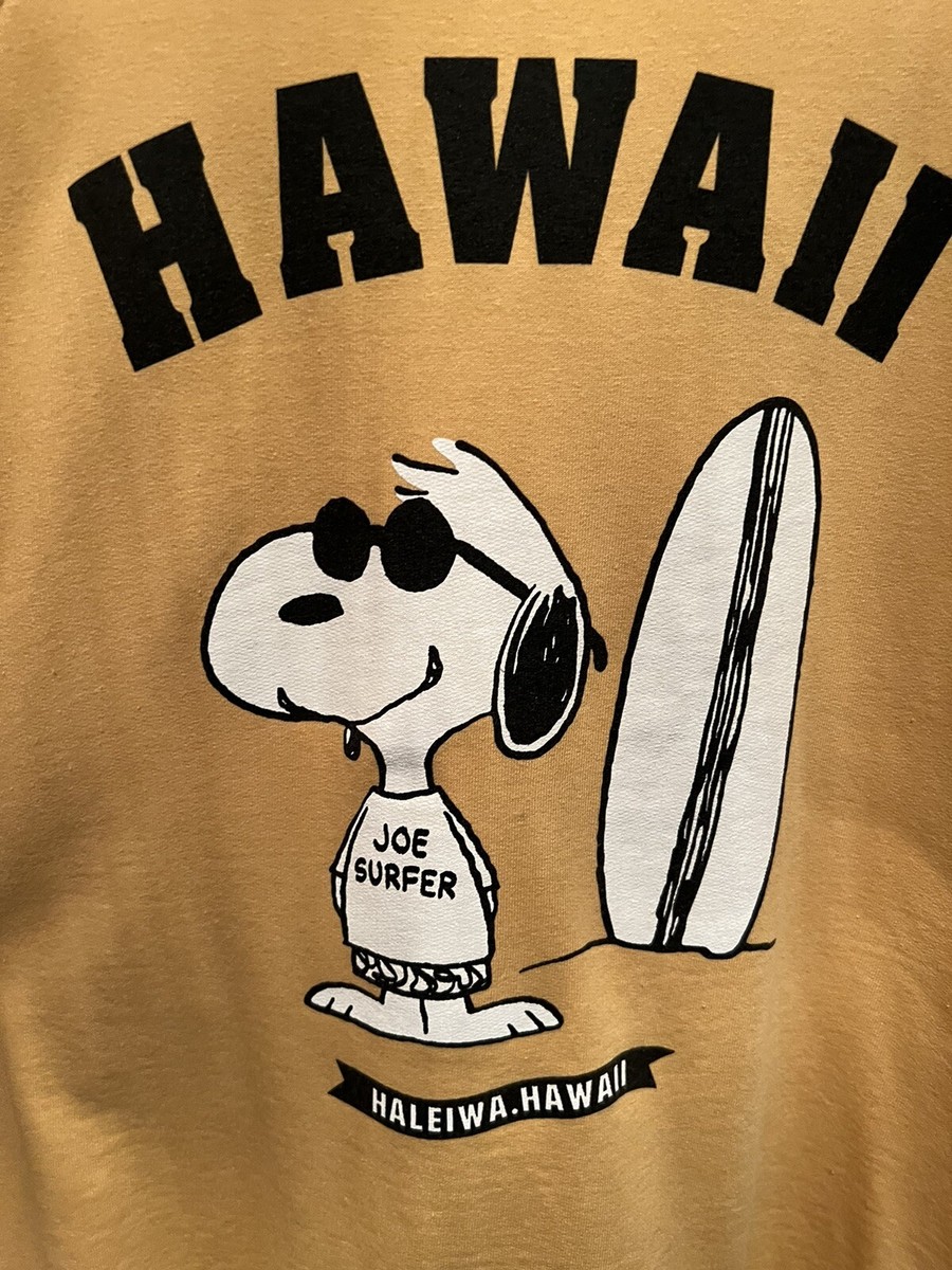 Snoopy Hawaii Haleiwa Sweatshirt Size Medium | eBay