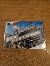 2019 PANINI DONRUSS OPTIC BASEBALL PEAK PERFORMERS #PP-12 MIKE TROUT ANGELS NM/M
