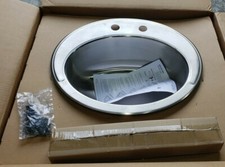 Elkay Asana Stainless Steel 2-Hole Single Bowl Drop-in Bathroom Sink