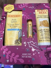 Burt's Bees, Set, Hand Cream Trio, 3pc