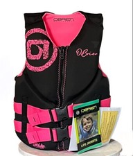 O'Brien Large Youth V-Back Pink Life Jacket  2201876