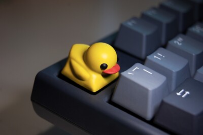 Duckey Duck Keycap - Artisan KeyCap für mechanische Tastatur