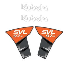 Kubota SVL 97-2 Decal Kit Skid Steer OEM SVL97-2 Replacement Decals