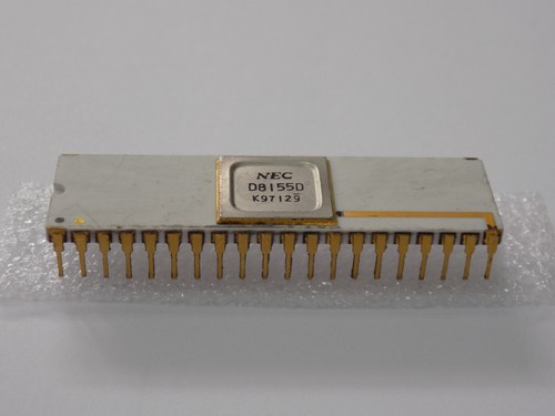1x NEC D8155D - 2048 bits estática MOS RAM con puertos de E/S y temporizador - IC 1971 DIP40 - Imagen 5 de 7